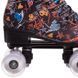 Роликовые коньки Rio Roller SP-Sport Z-3854 (колесо-PU, р-р 32-41, коричневый)