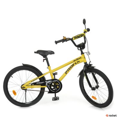 Дитячий велосипед від 6 років Profi Shark 20" Yellow