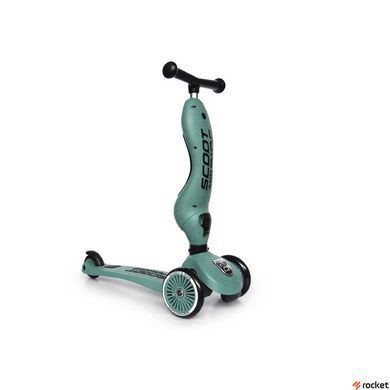 Самокат-біговел Scoot and Ride Highwaykick-1 Сіро-зелений