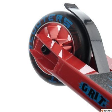 Трюковой Самокат Grit Scooters Extremist Blue/Green, Красный