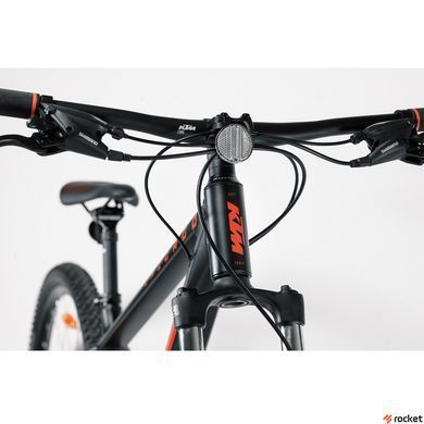 Дорослий велосипед KTM CHICAGO 292 29 " рама M / 43, матовий чорний (помаранчевий), 2022
