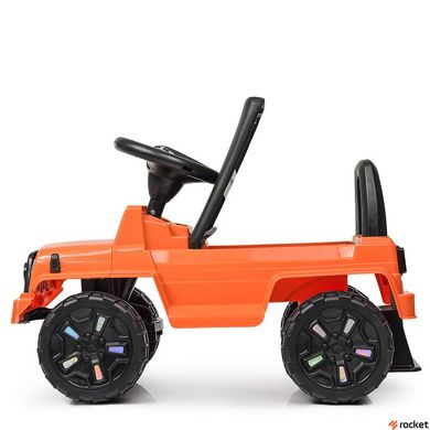 Машинка каталка-толокар Jeep Оранжевая