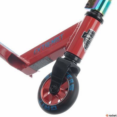 Трюковой Самокат Grit Scooters Extremist Blue/Green, Красный