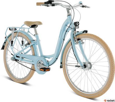 Велосипед детский от 8 лет Puky SKYRIDE ALU Retro 24" Blue