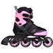 Роликовые коньки Micro Joy black-pink 25-28