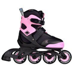 Роликовые коньки детские Micro Joy black-pink 29-32