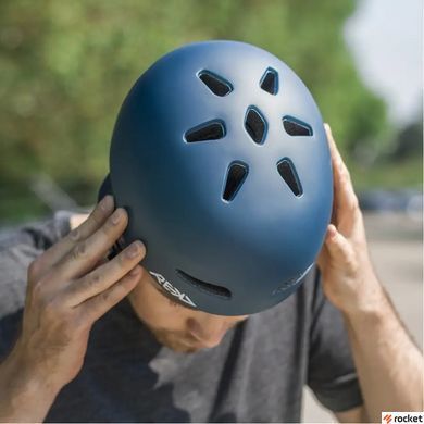 Шлем защитный для катания REKD Ultralite In-Mold Helmet blue 53-56