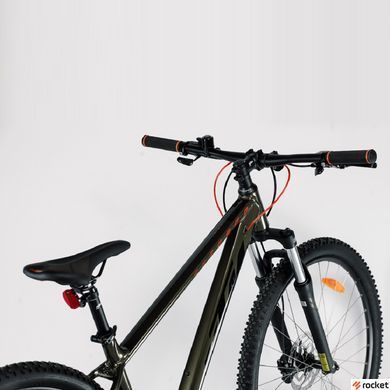 Дорослий велосипед KTM CHICAGO 292 29 " рама M / 43, темно-зелений (чорно-помаранчевий), 2022