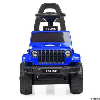 Машинка-каталка толокар Jeep Синяя