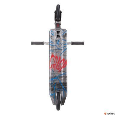 Трюковий самокат Crisp Scooters Mini Blaster Dark Blue Metallic, серый