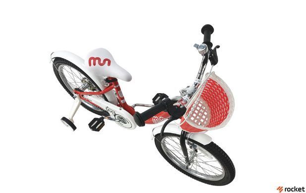 Велосипед детский от 4 лет RoyalBaby Chipmunk MM Girls 16", OFFICIAL UA, красный