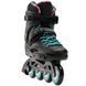 Роликовые коньки детские Rollerblade RB Cruiser W 2023 black-aqua 250