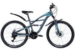 Дорослий велосипед 26" Discovery TRON AM2 DD 2022 (сіро-блакитний (м))