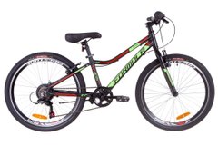 Велосипед Подростковый Formula ACID 1.0 Rigid 24д. Черно-зеленый, Черно-зеленый