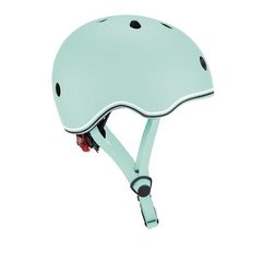 Шлем детский защитный GLOBBER GO UP LIGHTS пастельно зеленый XXS (45-51), Зелёный, XXS
