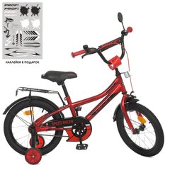 Детский велосипед от 2 лет Profi Speed racer 12" Красный