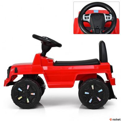 Машинка каталка-толокар Jeep Красная