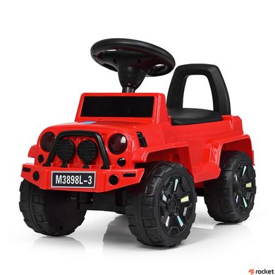 Машинка каталка-толокар Jeep Червона