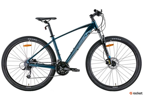 Гірський велосипед 29" Leon TN-80 AM Hydraulic lock out HDD 2022 (синій із чорним)