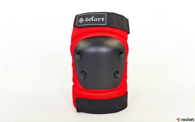Защита для роликов Zelart Metropolis Красный SK-4680R-M
