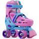 Дитячі роликові ковзани SFR Hurricane III pink-blue 30.5-34