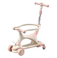 Самокат трехколесный Maraton Safari 3in1 Pink