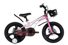 Велосипед от 4 лет детский MG 16" SPACE KID ANDROMEDA DD рама-9" розово-малиновый 2026