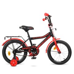 Велосипед Дитячий Top Grade 18д. Червоно-чорний, Красно-черный