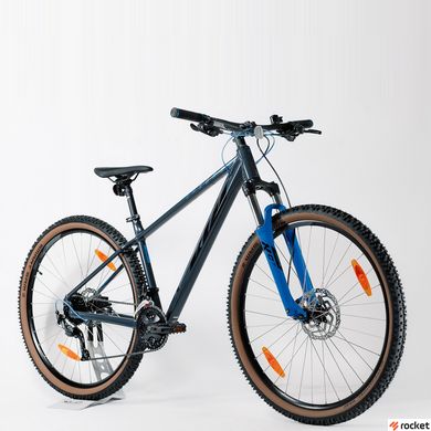 Горный велосипед KTM CHICAGO 291 29" рама L/48, серый (черно-голубой), 2022