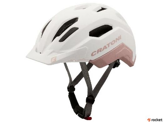 Шлем взрослый защитный Cratoni C-Classic Кремовый-розовый M (54-58 см), Розовый, M