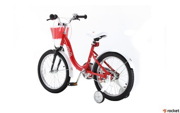 Велосипед детский от 5 лет RoyalBaby Chipmunk MM Girls 18", OFFICIAL UA, красный