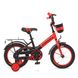 Велосипед Дитячий від 2 років Original 14д. Червоно-чорний