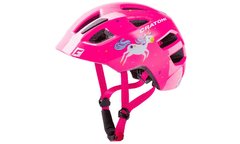 Шлем детский защитный Cratoni Maxter Unicorn S (51-56), Розовый, S