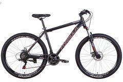 Дорослий велосипед AL 27.5" Formula MOTION AM DD рама-2022 (чорно-червоний (м))
