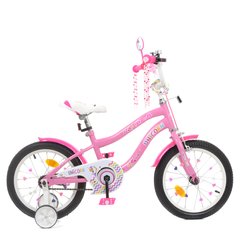 Велосипед дитячий від 5 років PROF1 Unicorn 18д. Рожевий