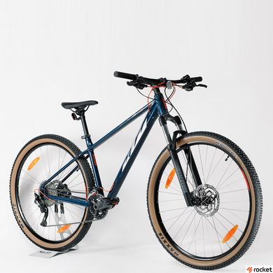 Мужской велосипед KTM ULTRA FLITE 29" рама L/48, синий (серебристо-оранжевый), 2022