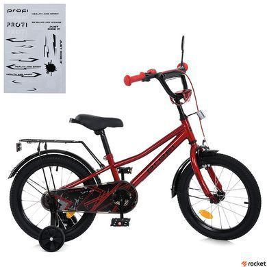 Велосипед дитячий від 6 років Profi Prime+ 18" Red, Red