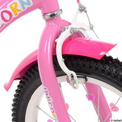 Велосипед дитячий від 5 років PROF1 Unicorn 18д. Рожевий