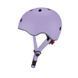 Шлем защитный детский GLOBBER GO UP LIGHTS, лавандовый, с фонариком, 45-51см
