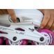 Роликовые коньки детские Rollerblade Fury Combo 2023 white-pink 33-38