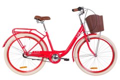 Городской велосипед Dorozhnik LUX PH 26д. Красный
