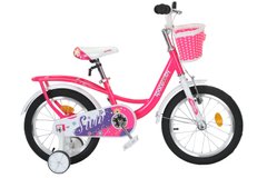 Велосипед от 4 лет детский ST 16" SPACE KID SUN BH рама-9" розовый 2024