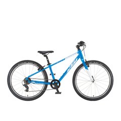 Велосипед KTM WILD CROSS 24 " Блакитний (Білий), 2021