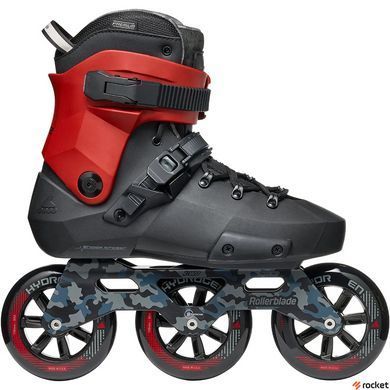 Роликовые коньки детские Rollerblade Twister 110 black-red 240