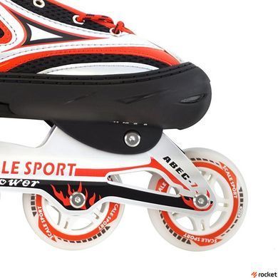 Розсувні Ролики Scale Sports детские XL LF 0835 Red 41-44