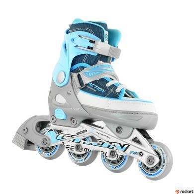 Роликовые коньки детские Action KIRE/Blue/29-32