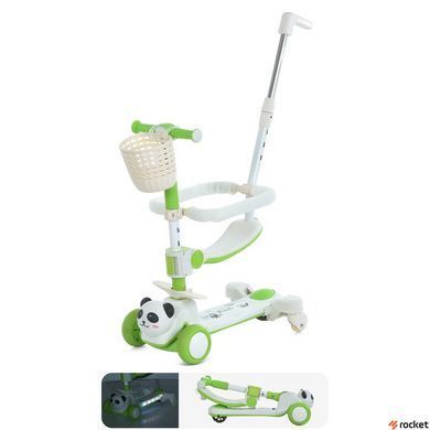 Самокат от 1 года Itrike Panda Green