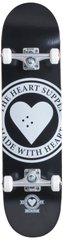 Скейтборд трюковий Heart Supply Logo Badge Black, Черный