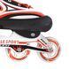 Розсувні Ролики Scale Sports детские XL LF 0835 Red 41-44
