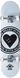 Скейтборд трюковий Heart Supply Logo Badge White, Білий